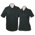 Men's or Ladies' Polo Shirt w/ Contrasting Stitching - 25 Day Custom Overseas Express